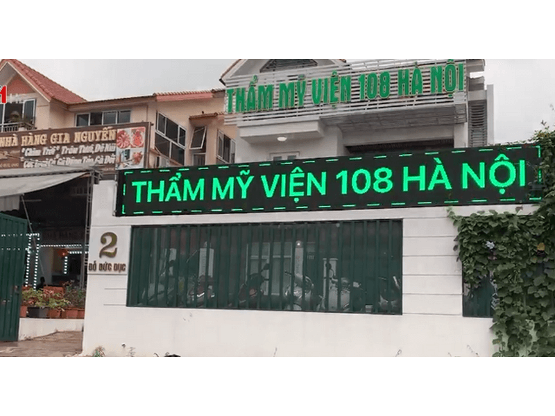 thẩm mỹ viện 108 Hà Nội