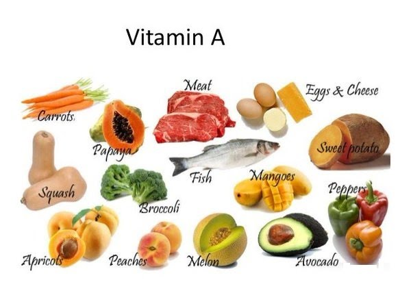 Thực phẩm giàu vitamin A, C